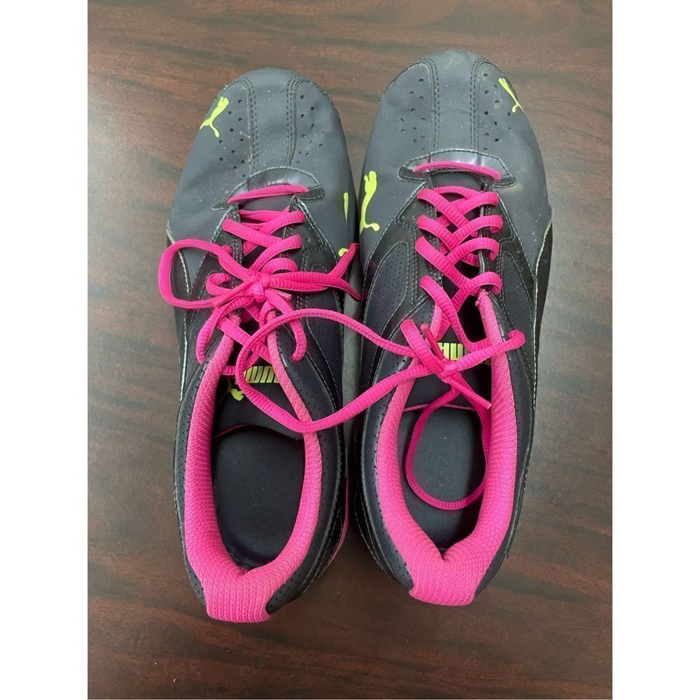 Puma Tazon Pink and Grey Women’s Sneakers Size 11 - Picture 3 of 7
